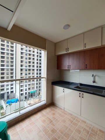 Kitchen in 2 BHK Apartment at Sobha Dream Gardens, Thanisandra Main Road – for Rent