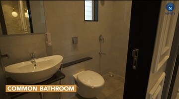 Bathroom in 2 BHK Apartment at Nyati Exuberance 1, Undri – for Sale