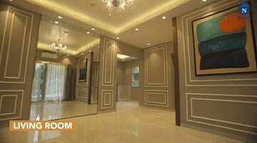 Living Room in 2 BHK Apartment at Nyati Exuberance 1, Undri – for Sale