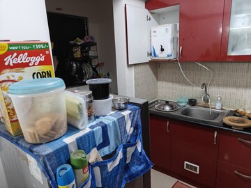 Kitchen in 3 BHK Apartment at Provident Harmony, Thanisandra Main Road – for Rent