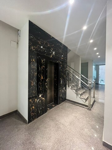 Staircase in 4 BHK Builder Floor at Infinite Luxury, South City 2 – for Sale