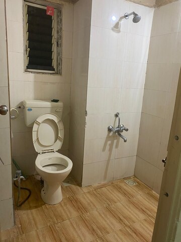 Bathroom in 2 BHK Apartment at Kumar Primavera, Wadgaon Sheri – for Rent