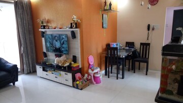 Living Room in 4 BHK Apartment at Kesar Exotica, Kharghar Sector 10 – for Rent