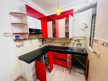 Kitchen in 3 BHK Builder Floor at Shakti Khand – for Rent