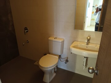 Bathroom in 2 BHK Apartment at Kumar Palmspring Towers, Undri – for Sale