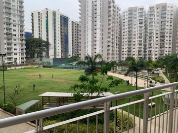 Balcony in 4 BHK Apartment at L&T Raintree Boulevard, Hebbal – for Rent