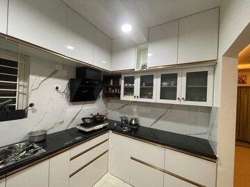 Kitchen in 2 BHK Apartment at Mantri Lithos, Thanisandra – for Rent
