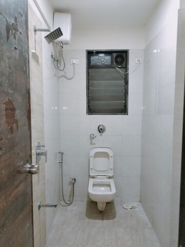 Bathroom in 2 BHK Apartment at Riverdale Tower, Andheri East – for Rent