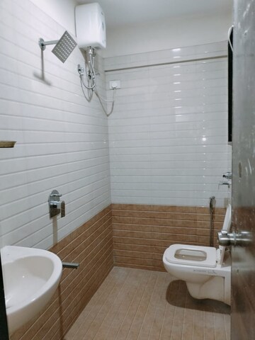 Bathroom in 2 BHK Apartment at Riverdale Tower, Andheri East – for Rent