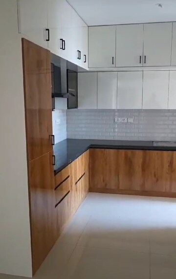 Kitchen in 3 BHK Apartment at RR Signature, Thanisandra Main Road – for Rent