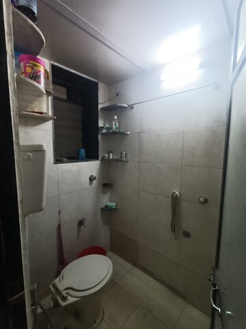 Bathroom in 1 BHK Apartment at Seawoods – for Rent
