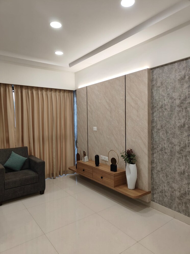 Living Room, kumar-princetown 2 Bedroom 1150 Sq.Ft. Apartment In Undri Pune 8187808
