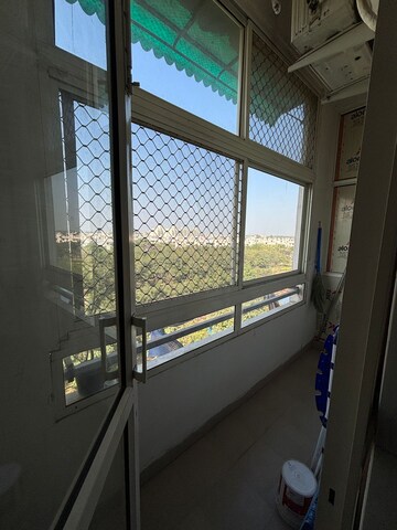 Balcony in 3 BHK Apartment at Wave Executive Floors, Wave City – for Rent