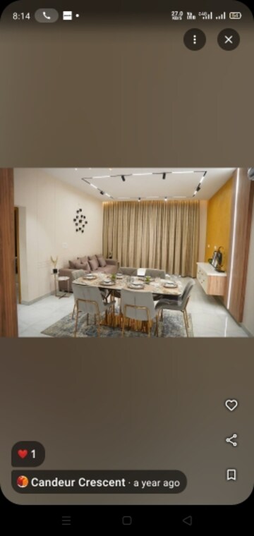 Bedroom in 3.5 BHK Apartment at Kukatpally – for Sale