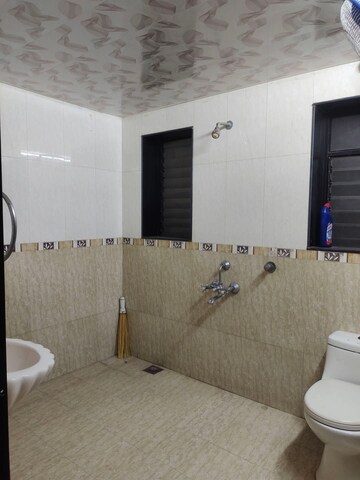 Bathroom in 2 BHK Apartment at Ghansoli – for Rent
