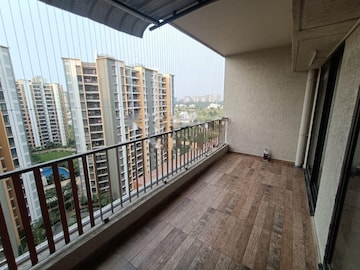 Balcony in 2 BHK Apartment at Shapoorji Pallonji Sensorium, Hinjewadi – for Rent