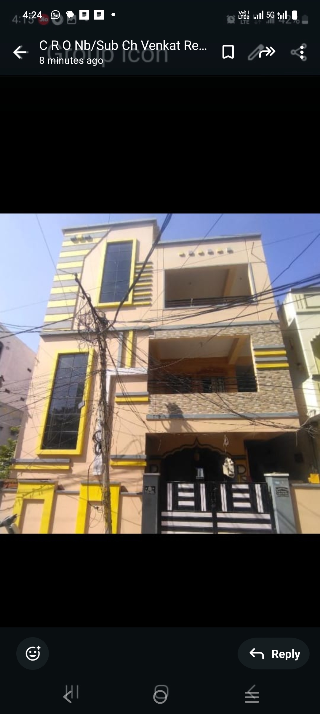 5 BHK + Pooja Room,Servant Room,Study Room,Extra Room Independent House For Sale in Independent House In J n 
