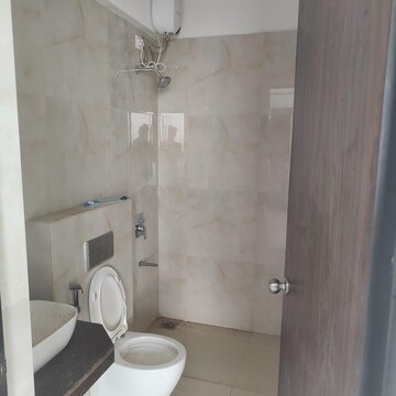 Bathroom in 2 BHK Apartment at Ashar Metro Towers, Vartak Nagar – for Rent