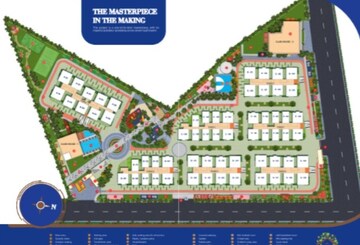 Master Plan in 2 BHK Apartment at Tellapur – for Sale