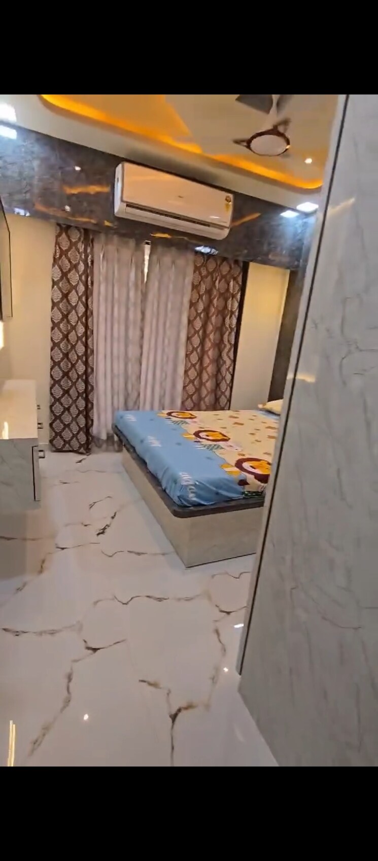 Master Bedroom, blue-heaven-vasai 2 Bedroom 610 Sq.Ft. Apartment In Vasai East Palghar 8188076