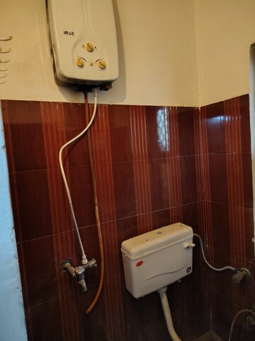 Bathroom in 1 RK Villa at Srishti Greenfield Homes, Green Fields Colony – for Rent