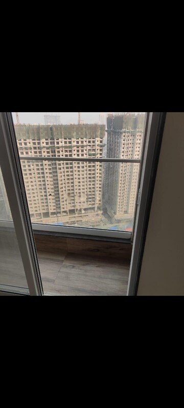 Balcony in 2 BHK Apartment at Ashar Axis, Majiwada – for Rent