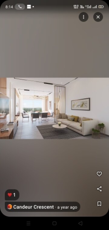 Master Bedroom in 4 BHK Apartment at Kukatpally – for Sale