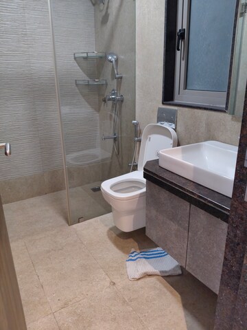 Bathroom in 3.5 BHK Apartment at Adani Group Western Heights, Andheri West – for Sale