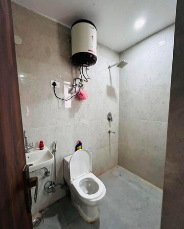 Bathroom in 1 BHK Builder Floor at Saket – for Rent