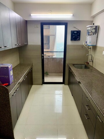 Kitchen in 3 BHK Apartment at Kanakia Rainforest, Andheri East – for Rent