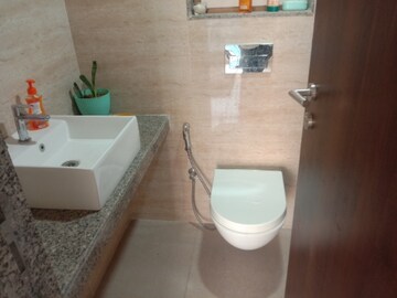 Bathroom in 1.5 BHK Apartment at Sunteck MaxxWorld 5, Naigaon East – for Rent