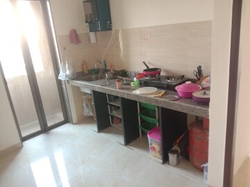 Kitchen in 1.5 BHK Apartment at Sunteck MaxxWorld 5, Naigaon East – for Rent