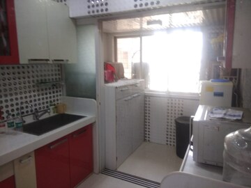 Kitchen in 3 BHK Apartment at Cosmopolis Tower, Andheri West – for Rent