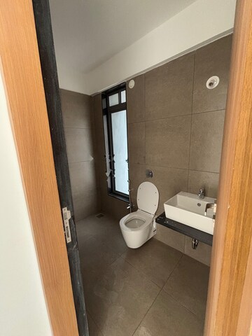 Bathroom in 3 BHK Apartment at Majestique Signature Tower Phase 2, Balewadi – for Rent