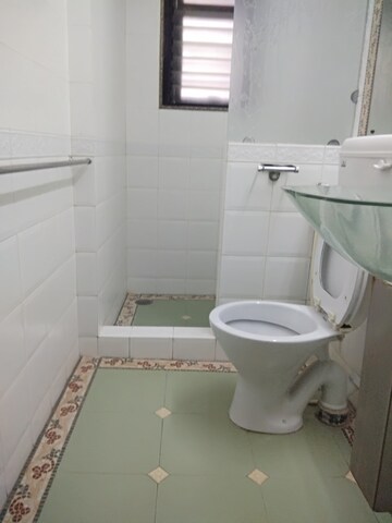 Bathroom in 2 BHK Apartment at Deep Tower, Andheri West – for Rent