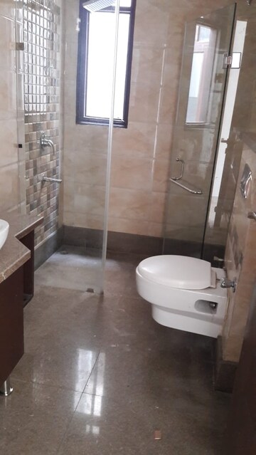 Bathroom in 3 BHK Builder Floor at East Of Kailash – for Rent