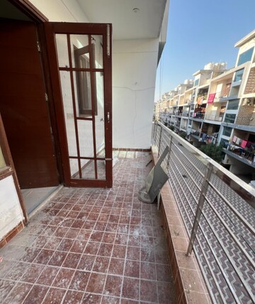 Balcony in 3 BHK Builder Floor at Dhakoli Village – for Sale
