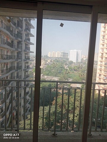 Balcony in 2 BHK Apartment at The Wadhwa Solitaire, Kolshet Road – for Rent