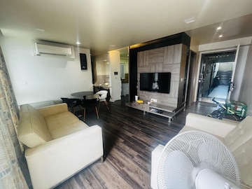 Living Room in 2 BHK Apartment at Nahar F Residences, Balewadi – for Rent