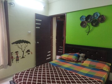 Bedroom in 2 BHK Apartment at GK Atlanta Phase 2, Wakad – for Rent