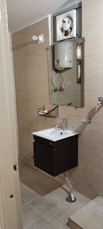 Attached Bathroom in 3 BHK Apartment at Sector 12 Dwarka – for Rent