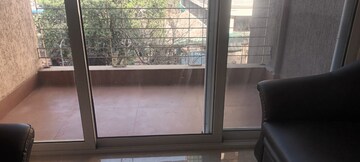 Balcony in 2 BHK Apartment at Titanium Pyramid Icon, Ghansoli – for Rent