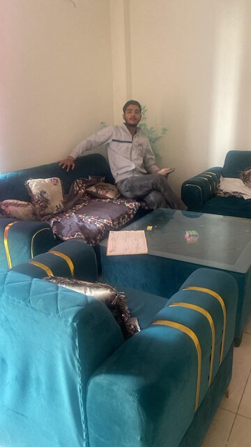 Living Room in 2 BHK Apartment at Bankey Bihari Aggarwal Heights, Raj Nagar Extension – for Sale