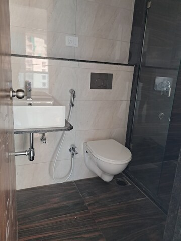Bathroom in 3 BHK Apartment at Lotus Sky Garden, Malad West – for Rent