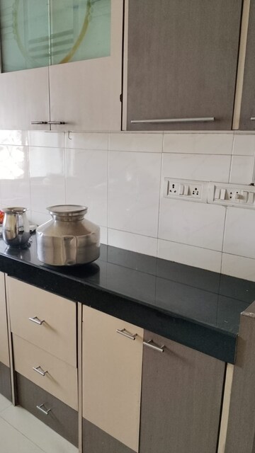 Kitchen in 2 BHK Apartment at Akashganga Complex Kavesar, Kavesar – for Rent
