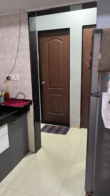 Bathroom in 1 BHK Apartment at Cosmos Orchid, Ghodbunder Road – for Rent