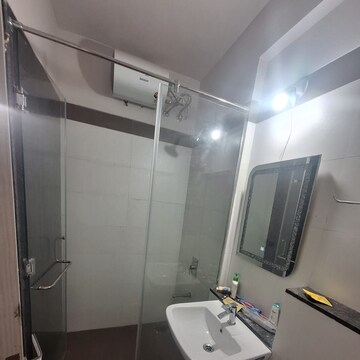 Bathroom in 2 BHK Apartment at Rustomjee Urbania, Saket Complex – for Rent