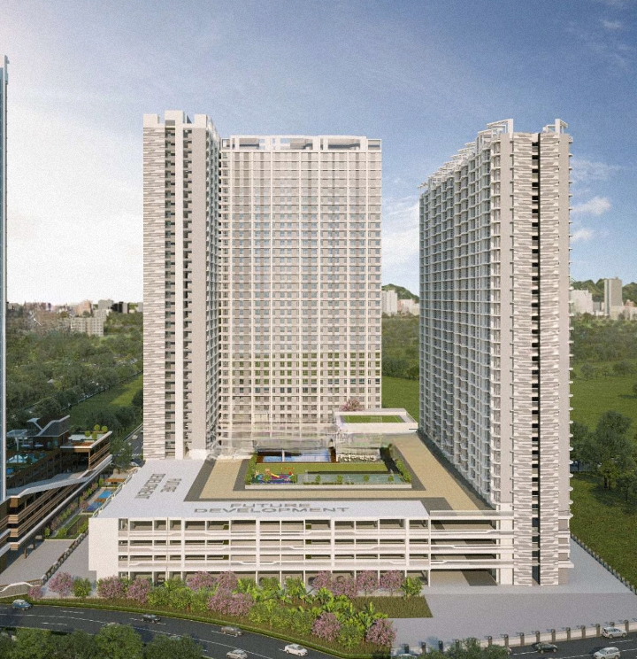 2 BHK + Pooja Room 744 Sq.Ft. Apartment in Dosti West County Phase 2 Dosti Cedar