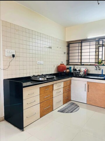 Kitchen in 2 BHK Apartment at Goel Ganga Hari Ganga, Yerawada – for Rent