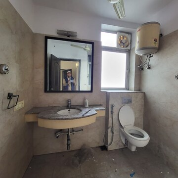 Bathroom in 3 BHK Apartment at Central Park II-Bellevue, Tikri – for Rent